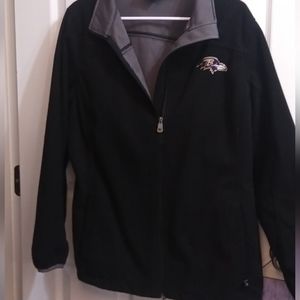 Womans raven soft shell fleece jacket